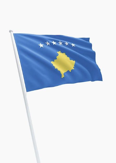 Vlag Kosovo - 100x150cm Spun-Poly